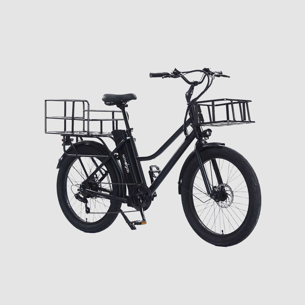 Windgoo - F40 | E-Bike met 24*3.0 Inch Tire 250W 36V 11.2 Ah Accu
