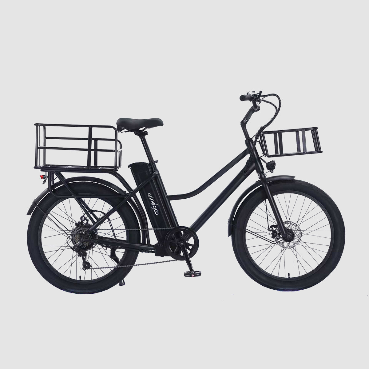 Windgoo - F40 | E-Bike met 24*3.0 Inch Tire 250W 36V 11.2 Ah Accu